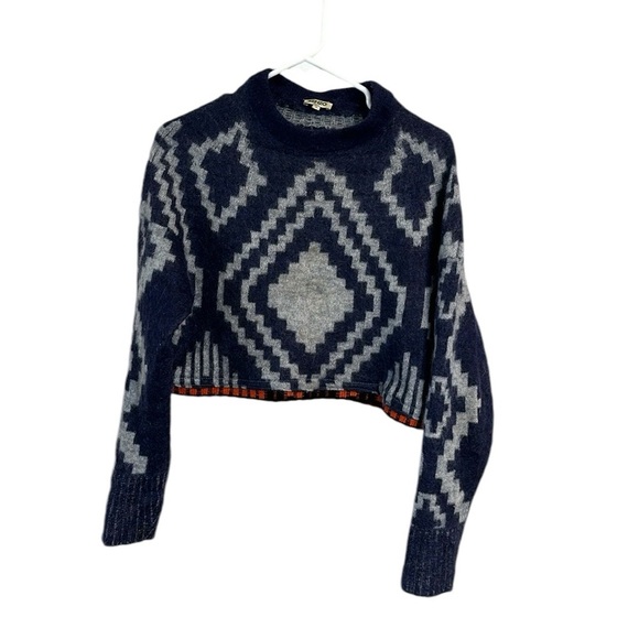 Remade Kenzo Paris Sweater Crop S Lambswool